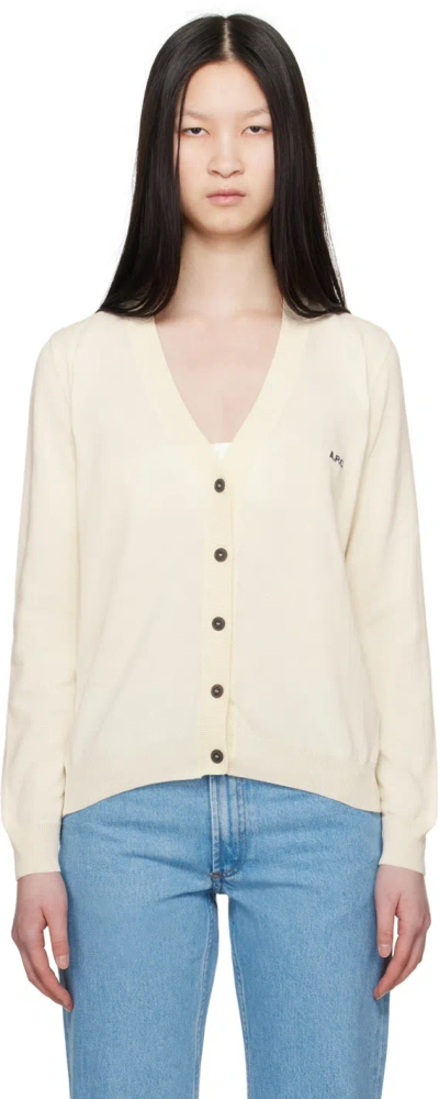 A.p.c. Bella Cardigan In Mixed Colours