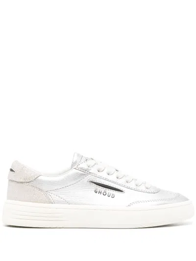 Ghoud Lido Low Sneakers In Silver