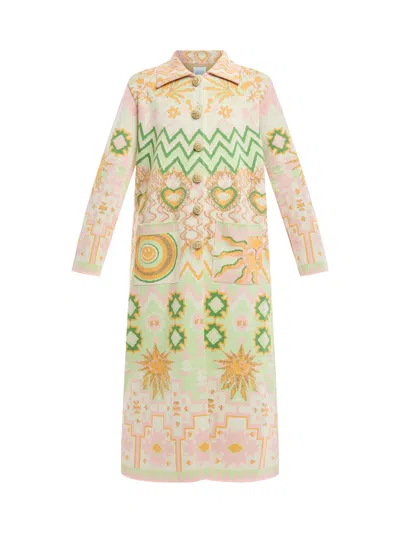Hayley Menzies Women's Under The Sun Cotton Jacquard Coat In Multi