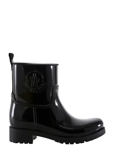 Moncler Ankle Boots In Nero