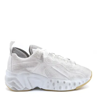 Acne Studios Manhattan Tumbled White Trainers