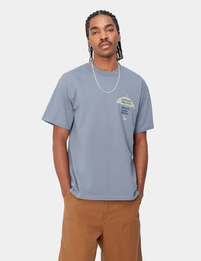 Carhartt -wip Covers T-shirt (loose) In Blue