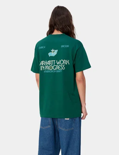 Carhartt -wip Soil T-shirt (loose) In Green