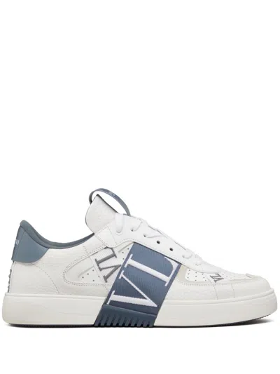 Valentino Garavani Vl7n Low-top Sneakers In White/blue