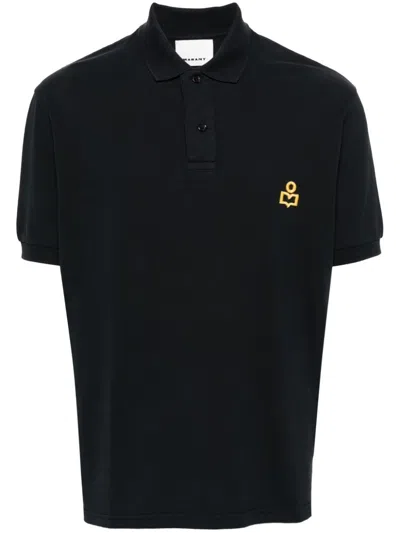 Isabel Marant Polo Shirt With Logo In Black