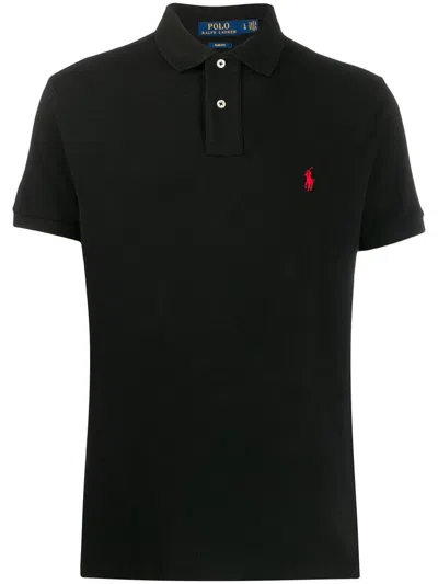 Polo Ralph Lauren Polo Shirts In Polo Black/c3870