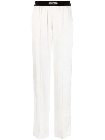 Tom Ford Pants In Chalk