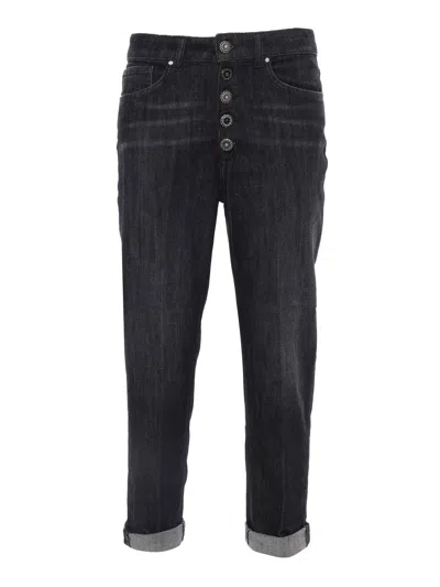 Dondup Black High-waisted Jeans