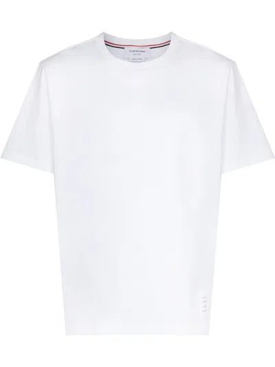 Thom Browne T-shirt With Application In White