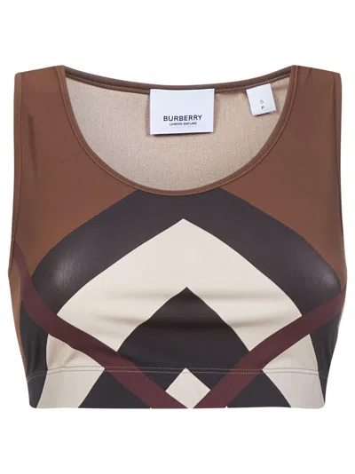 Burberry Top In Brown
