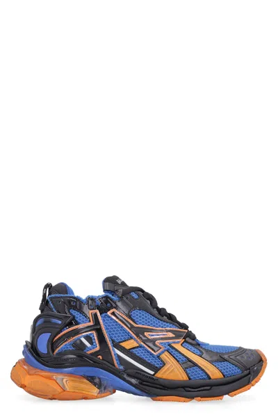 Balenciaga Runner Chunky Sneakers In Blue