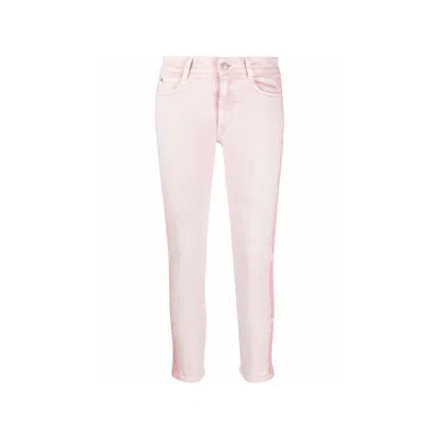 Stella Mccartney Slim Denim Jeans In Pink