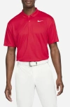 Nike Victory Dri-fit Golf Polo Shirt In Red