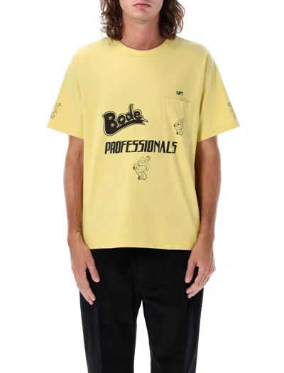 Bode Professionals T-shirt In Yellow