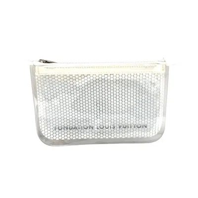 Pre-owned Louis Vuitton Pochette Transparent Plastic Clutch Bag ()