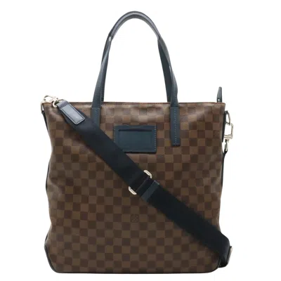 Pre-owned Louis Vuitton Herald Canvas Tote Bag () In Brown