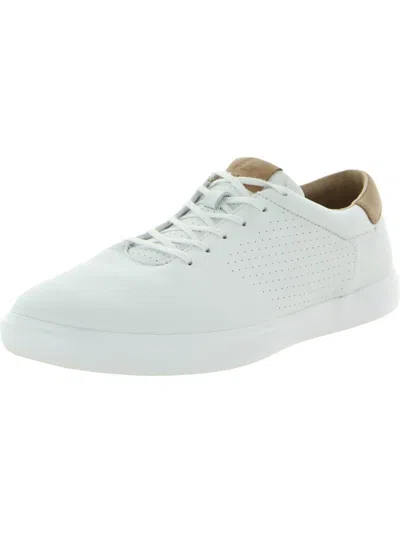 Cuater By Travismathew Phenom Mens Leather Comfort Casual And Fashion Sneakers In White