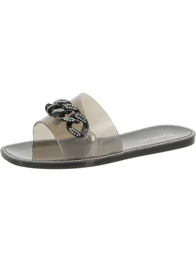 Bebe Lacina Slides In Grey