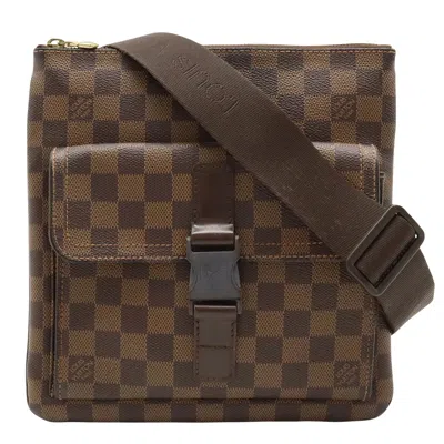 Pre-owned Louis Vuitton Melville Canvas Shoulder Bag () In Brown