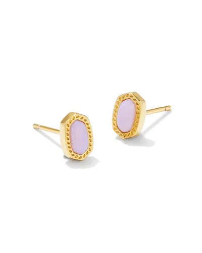 Kendra Scott Mini Ellie Stud Earrings In Pink