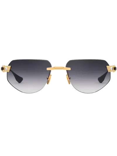 Dita Dts164/a/01 Grand/imperyn Sunglasses In Yellow Gold_black Iron