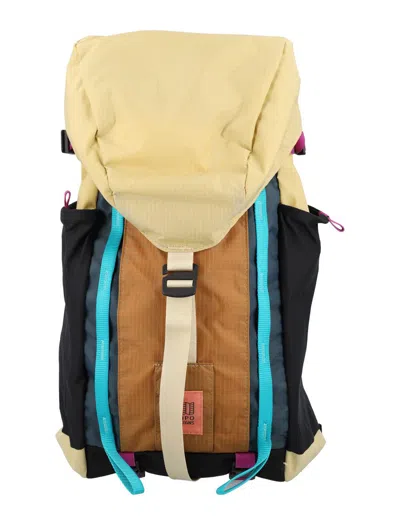 Topo Designs Mountain Pack 16l In Hemp/bone Brown