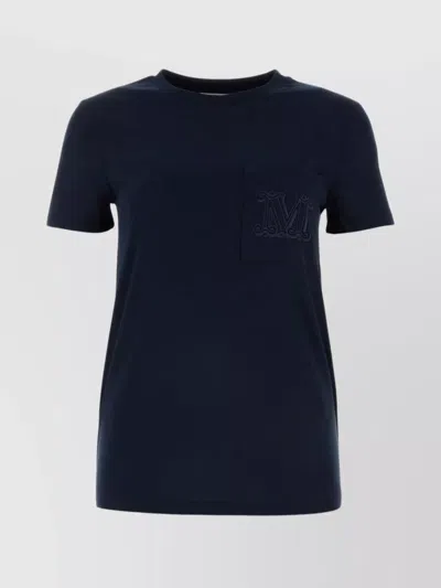 Max Mara T-shirt In Blue