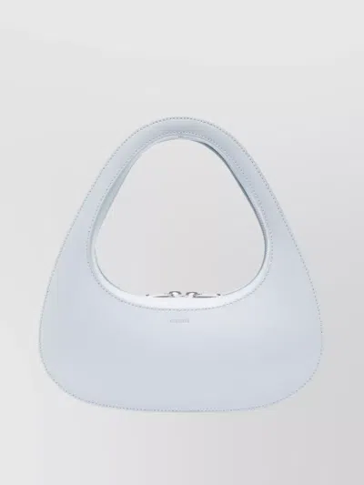 Coperni Swipe Shoulder Bag In Blue (light Blue)