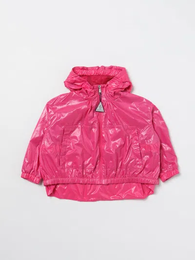 Moncler Jacket  Kids Colour Fuchsia In Pink