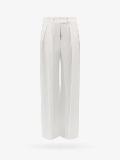 Brunello Cucinelli Woman Trouser Woman White Pants