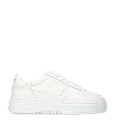 Axel Arigato Orbit Vintage Leather Sneakers In White