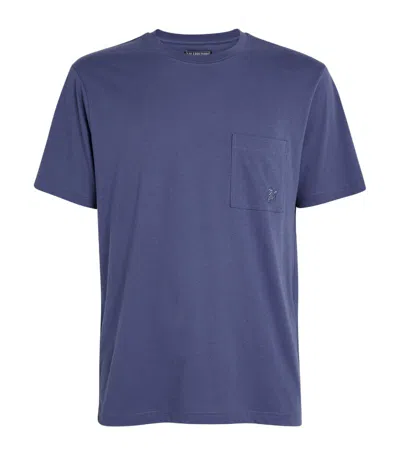 Vilebrequin Organic Cotton T-shirt In Navy