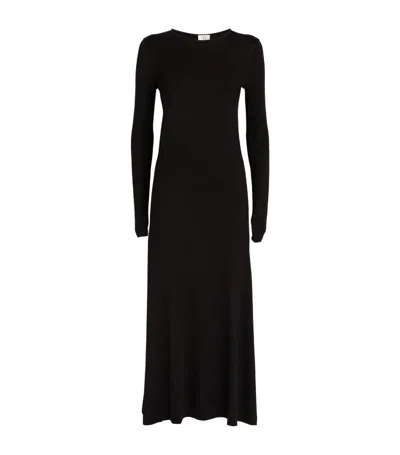 Ninety Percent Cohen Midi Dress In Black