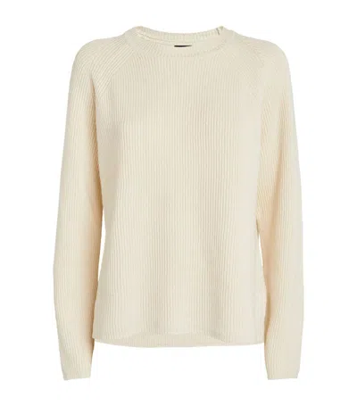 Joseph Linen-blend Sweater In Ivory
