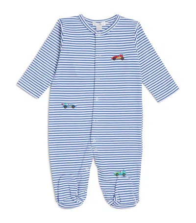 Kissy Kissy Babies' Race Car Rally All-in-one (0-9 Months) In Blue