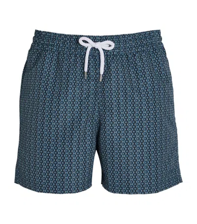 Frescobol Carioca Ipanema Camada Swim Shorts In 756 Perennial Blue