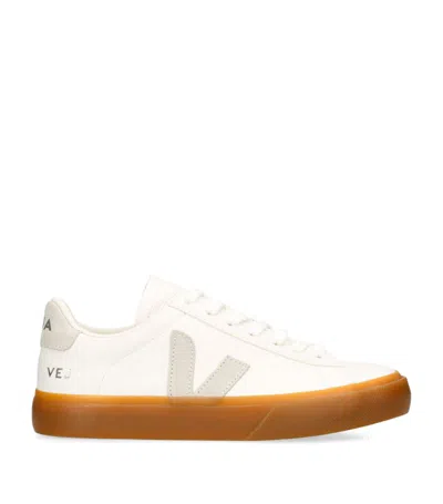 Veja Leather Campo Sneakers In White