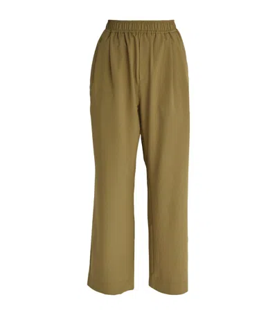 Varley Tacoma Tailored Trousers In Green