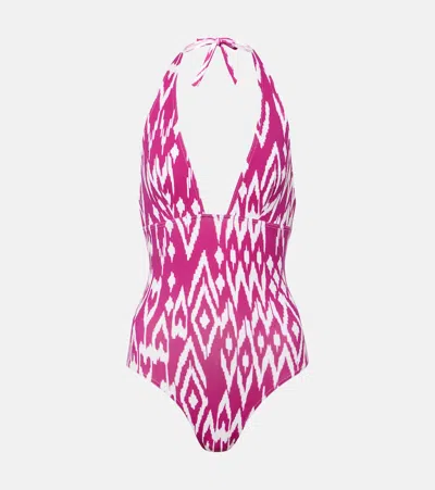 Eres Sunny Printed Swimsuit In Pink