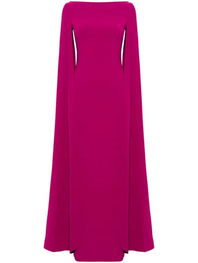 Solace London The Sadie Maxi Dress In Pink