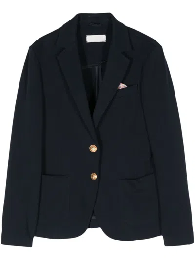 Circolo 1901 Basic Single-breasted Blazer In Blue