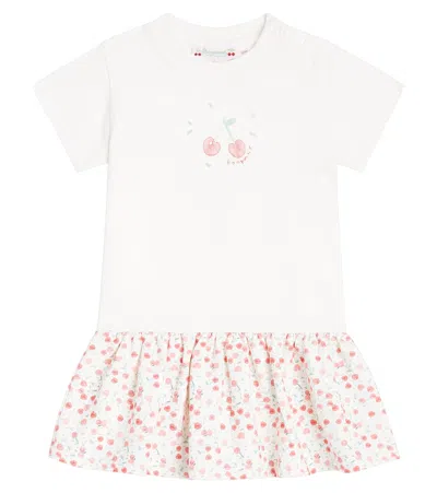 Bonpoint Baby Felice Printed Cotton Dress In White