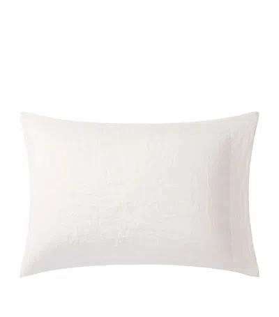 Ralph Lauren Linen Pillowcase (50cm X 75cm) In Ivory