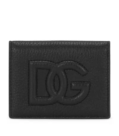 Dolce & Gabbana Leather Logo Wallet In Black