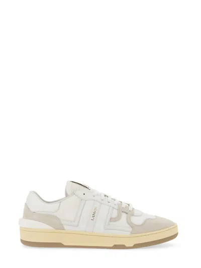 Lanvin Tennis Low Top Sneakers In White