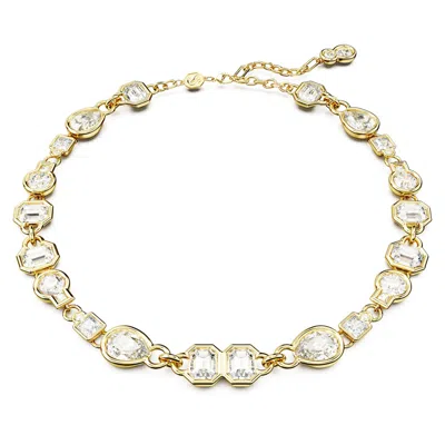 Swarovski Dextera Embellished Necklace In White