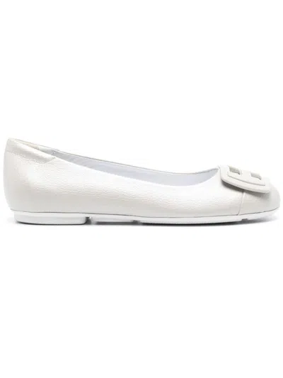 Hogan H661 Ballerina Shoes In Grey