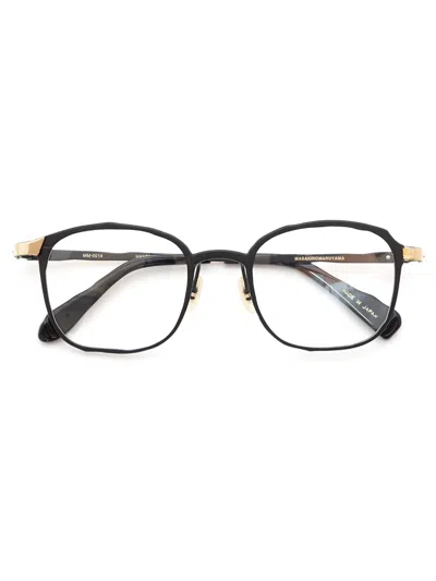 Masahiro Maruyama Mm/0014 No. 3 Eyewear In Black / Gold