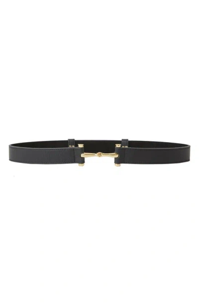 B-low The Belt Toni Leather Belt In Black/gold
