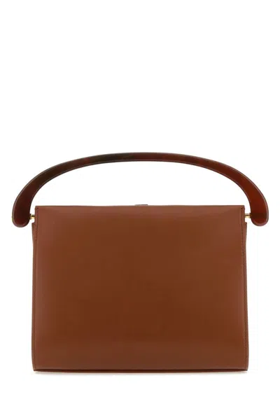 Dries Van Noten Handbags. In Tan